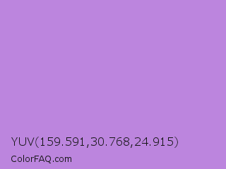 YUV 159.591,30.768,24.915 Color Image