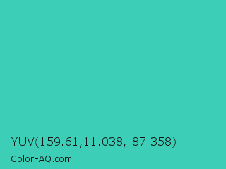YUV 159.61,11.038,-87.358 Color Image