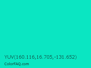 YUV 160.116,16.705,-131.652 Color Image