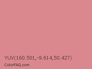 YUV 160.501,-9.614,50.427 Color Image
