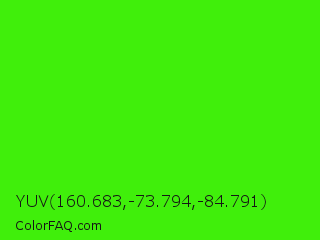 YUV 160.683,-73.794,-84.791 Color Image