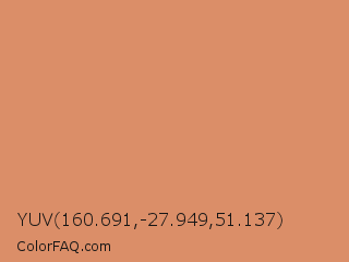 YUV 160.691,-27.949,51.137 Color Image