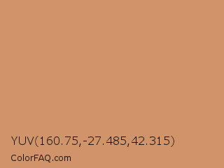 YUV 160.75,-27.485,42.315 Color Image