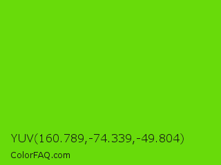 YUV 160.789,-74.339,-49.804 Color Image