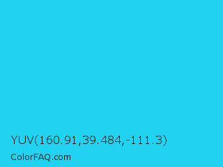 YUV 160.91,39.484,-111.3 Color Image