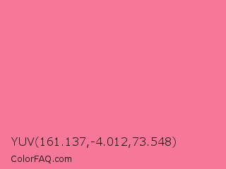 YUV 161.137,-4.012,73.548 Color Image
