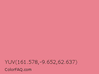 YUV 161.578,-9.652,62.637 Color Image