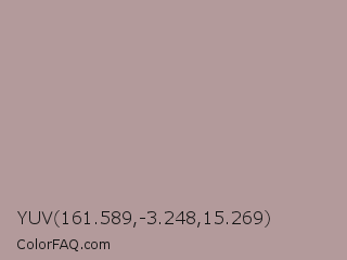 YUV 161.589,-3.248,15.269 Color Image