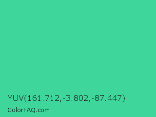 YUV 161.712,-3.802,-87.447 Color Image