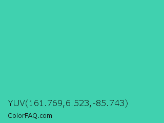 YUV 161.769,6.523,-85.743 Color Image