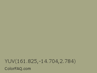 YUV 161.825,-14.704,2.784 Color Image
