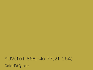 YUV 161.868,-46.77,21.164 Color Image