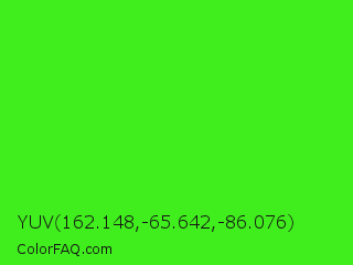 YUV 162.148,-65.642,-86.076 Color Image