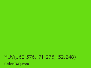 YUV 162.576,-71.276,-52.248 Color Image