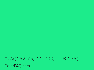 YUV 162.75,-11.709,-118.176 Color Image