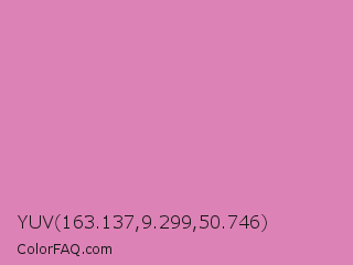 YUV 163.137,9.299,50.746 Color Image