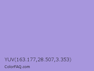 YUV 163.177,28.507,3.353 Color Image