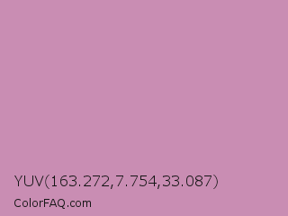 YUV 163.272,7.754,33.087 Color Image