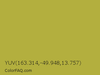 YUV 163.314,-49.948,13.757 Color Image