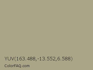 YUV 163.488,-13.552,6.588 Color Image