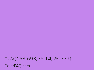 YUV 163.693,36.14,28.333 Color Image