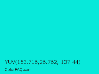 YUV 163.716,26.762,-137.44 Color Image