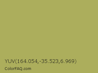 YUV 164.054,-35.523,6.969 Color Image