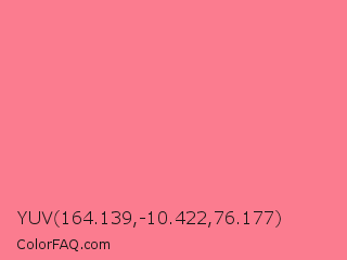 YUV 164.139,-10.422,76.177 Color Image