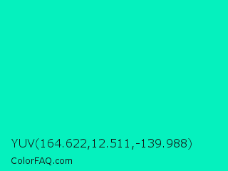 YUV 164.622,12.511,-139.988 Color Image