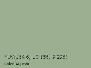YUV 164.6,-10.156,-9.296 Color Image