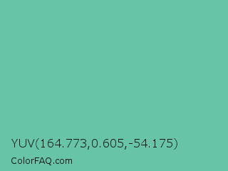 YUV 164.773,0.605,-54.175 Color Image