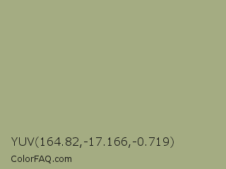 YUV 164.82,-17.166,-0.719 Color Image