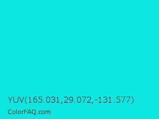 YUV 165.031,29.072,-131.577 Color Image