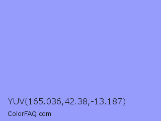YUV 165.036,42.38,-13.187 Color Image