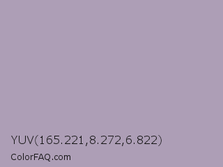 YUV 165.221,8.272,6.822 Color Image
