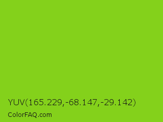 YUV 165.229,-68.147,-29.142 Color Image