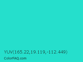 YUV 165.22,19.119,-112.449 Color Image