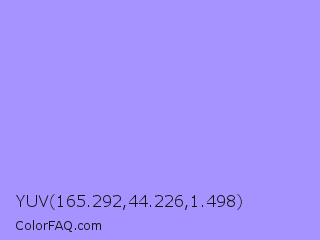 YUV 165.292,44.226,1.498 Color Image