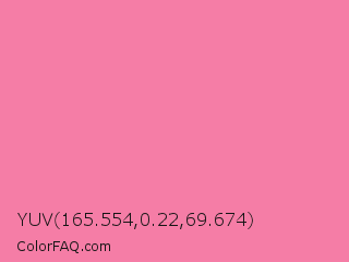 YUV 165.554,0.22,69.674 Color Image