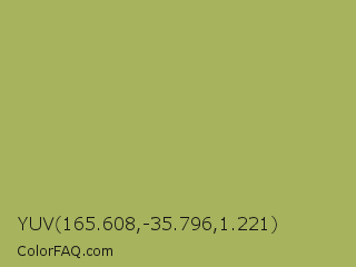 YUV 165.608,-35.796,1.221 Color Image