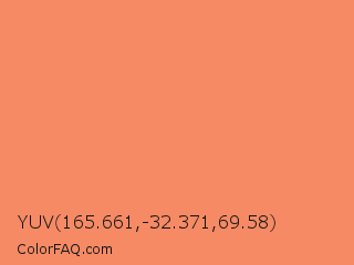 YUV 165.661,-32.371,69.58 Color Image