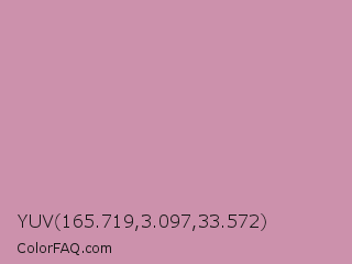 YUV 165.719,3.097,33.572 Color Image