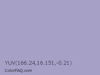 YUV 166.24,16.151,-0.21 Color Image