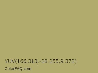 YUV 166.313,-28.255,9.372 Color Image
