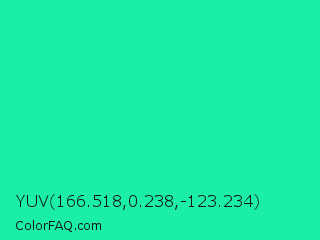 YUV 166.518,0.238,-123.234 Color Image