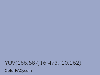 YUV 166.587,16.473,-10.162 Color Image