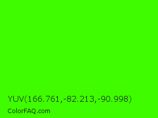 YUV 166.761,-82.213,-90.998 Color Image