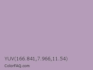 YUV 166.841,7.966,11.54 Color Image