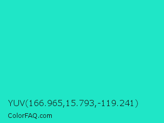 YUV 166.965,15.793,-119.241 Color Image