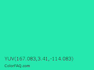 YUV 167.083,3.41,-114.083 Color Image